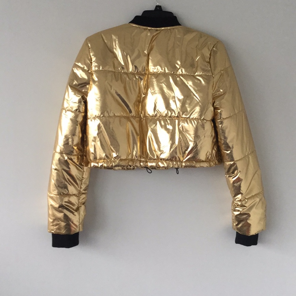 Metallic Gold Jacket - Picture 3 of 3